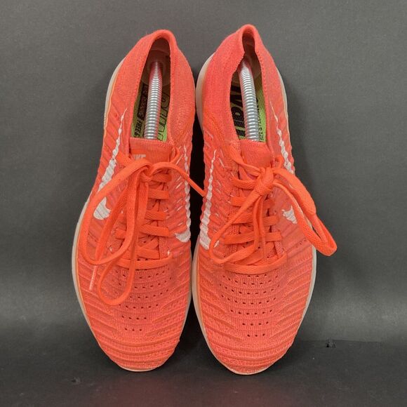 Nike Free RN Flyknit -Women's Sz 7.5 -Orange Knit -Low Running Shoes- 831070-801 - Picture 4 of 10